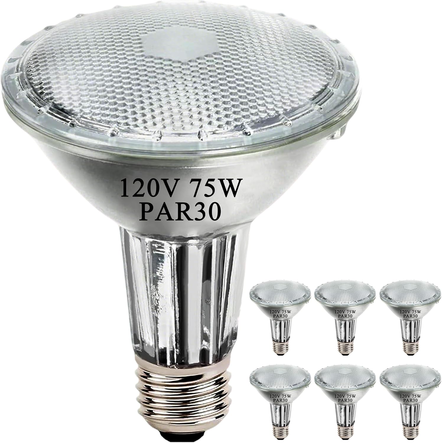 PAR30 Long Neck Halogen Flood Light Bulbs for Bright Lighting