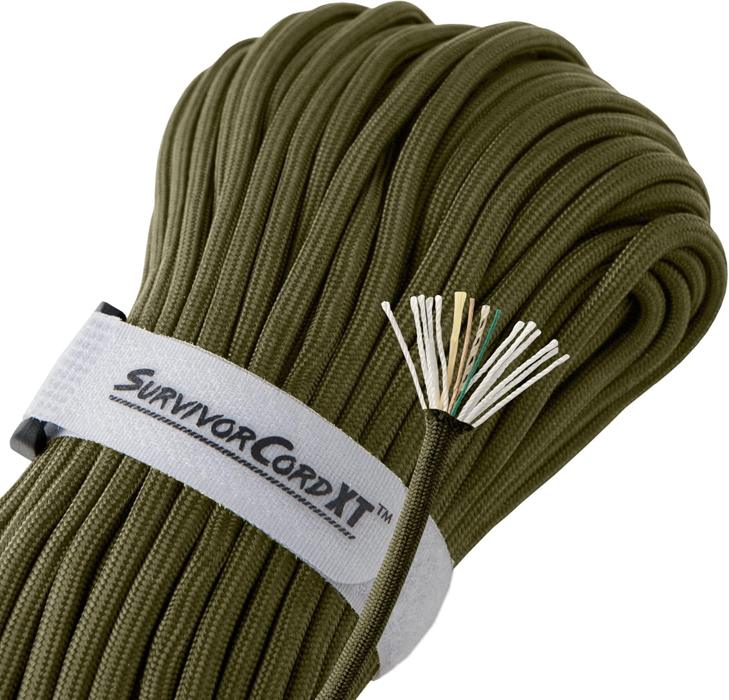 Titan Survival's 1000 LB Paracord with Firestarter & Fishing Line