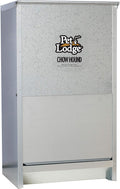 Automatic Dog Feeder 50 Pound Steel Dispenser - Outdoor Tough