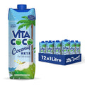Pure Coconut Water 1L x 12 - Naturally Hydrating Vita