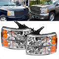 Headlights Assembly for 2007-2013 Silverado 1500 & 2007-2014