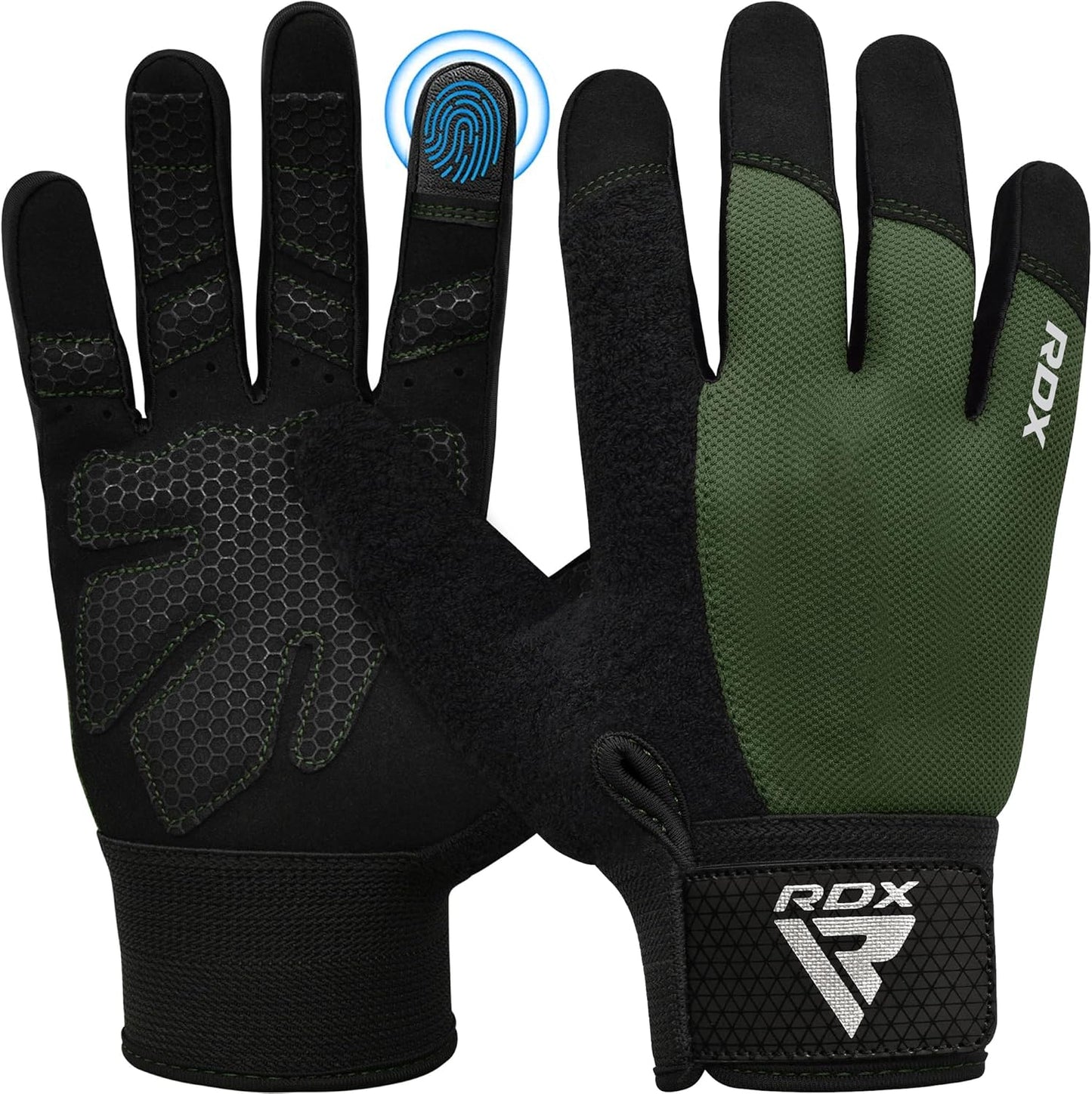 RDX Full Finger Weight Lifting Gloves