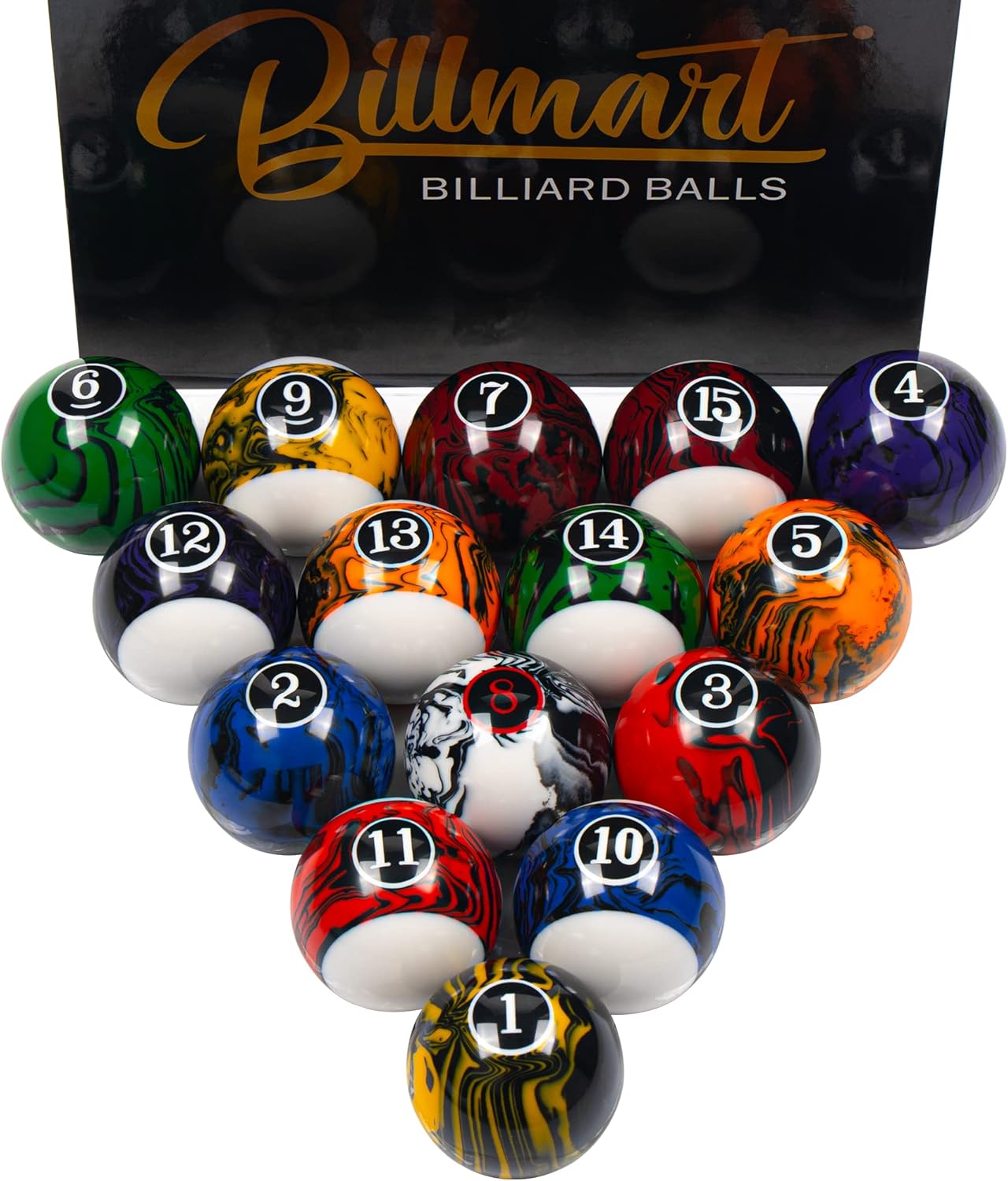 Billiard Balls Set 16 Pool Table Balls for All Skill Levels