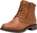 Women's 903 Combat Ankle Boots - Lace Up Low Heel Comfort