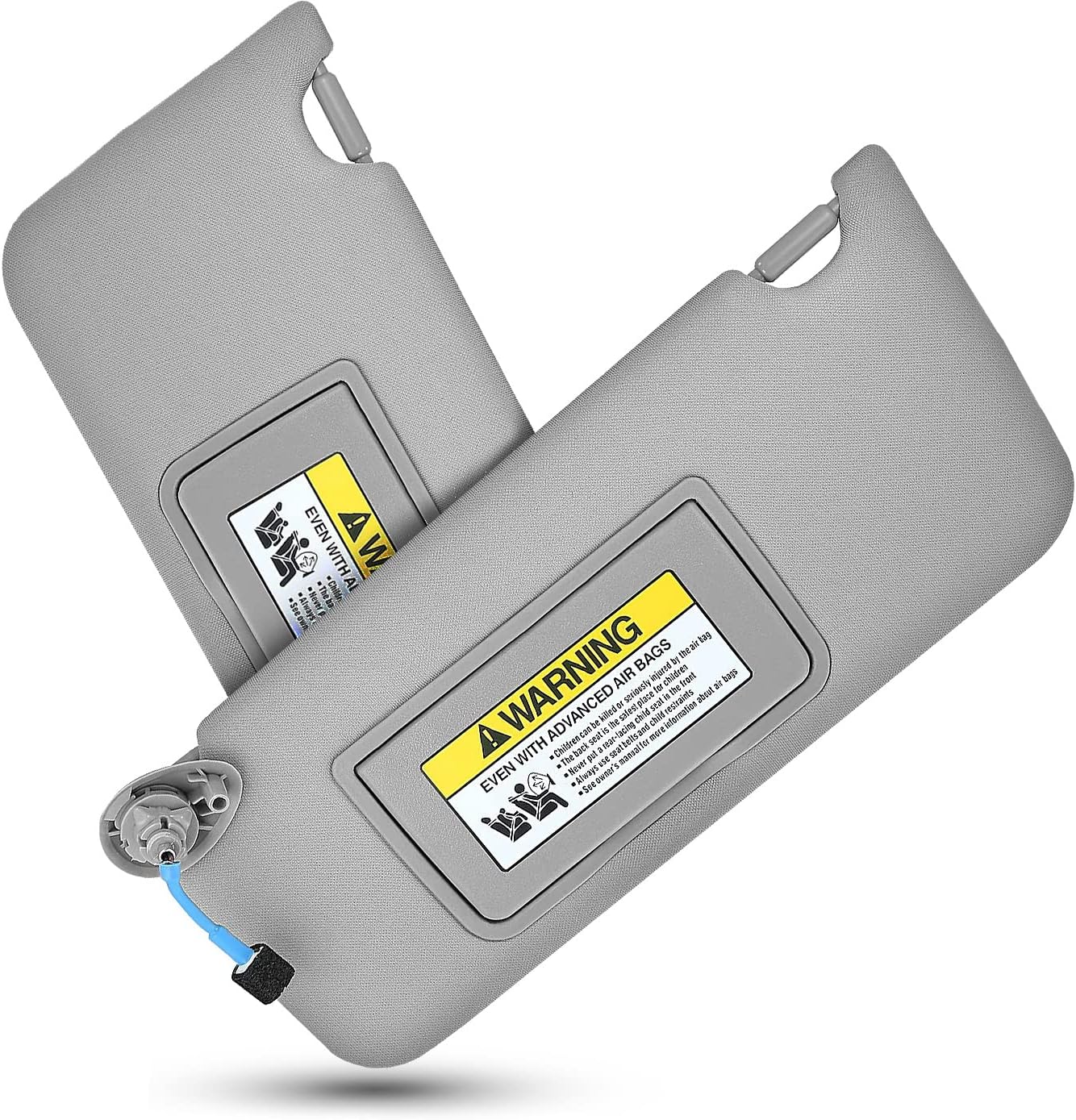 Left Driver & Right Passenger Side Sun Visor for Honda Accord