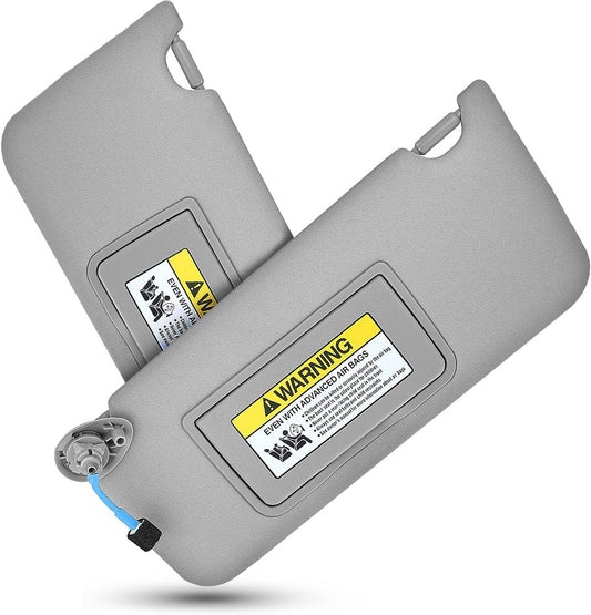 Left Driver & Right Passenger Side Sun Visor for Honda Accord