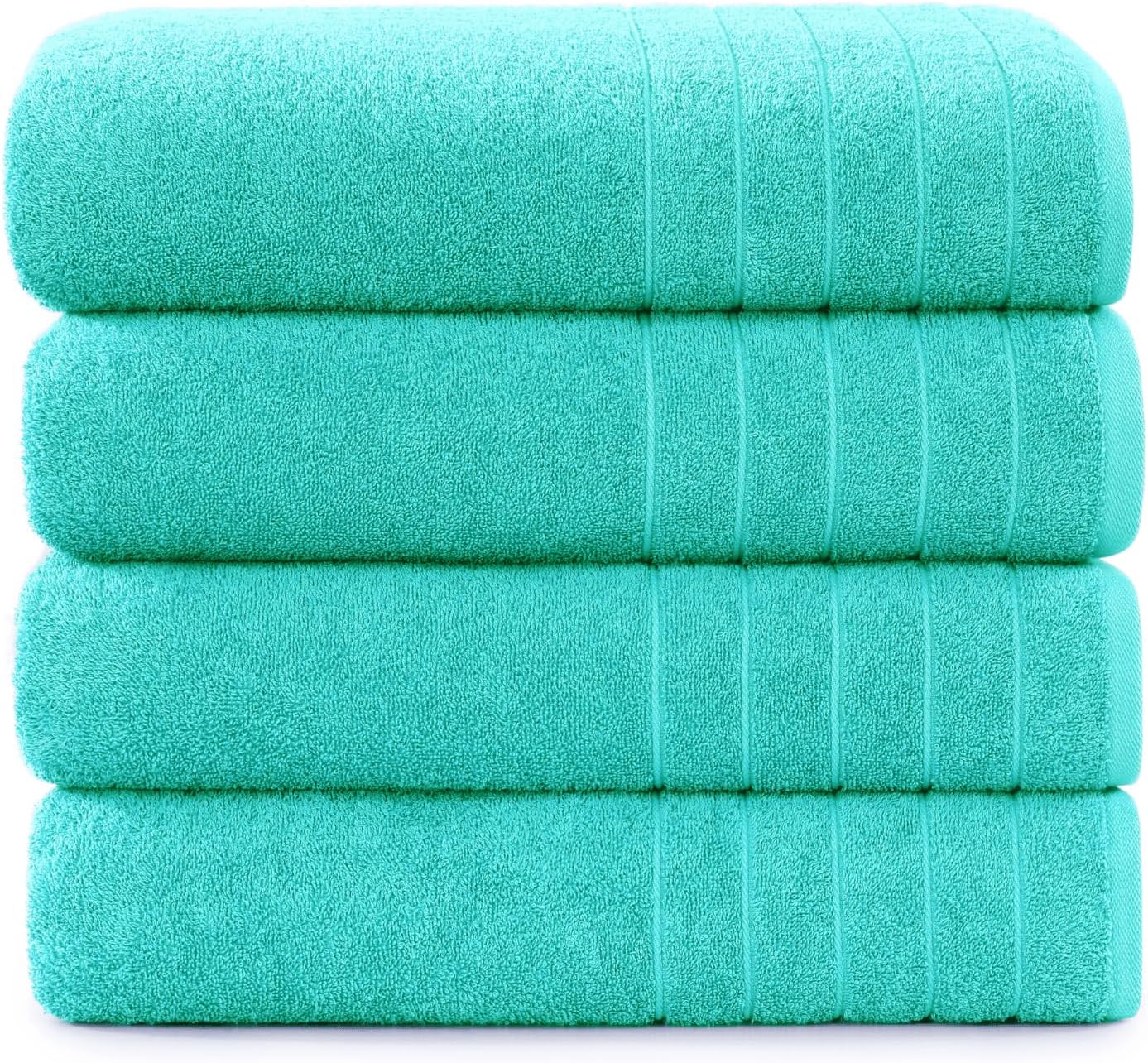 Casa Platino Large Bath Sheets Set - Luxurious Comfort & Softness