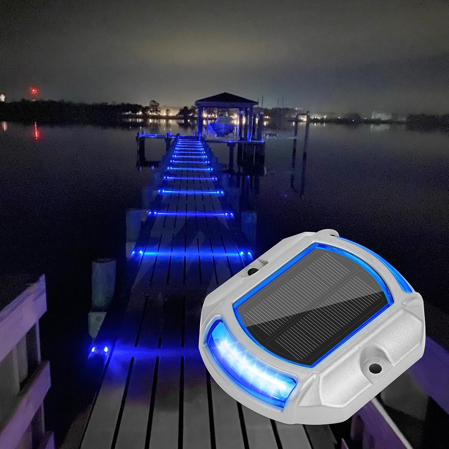 VOLISUN Solar Driveway Lights - 16 Pack LED Outdoor Lights