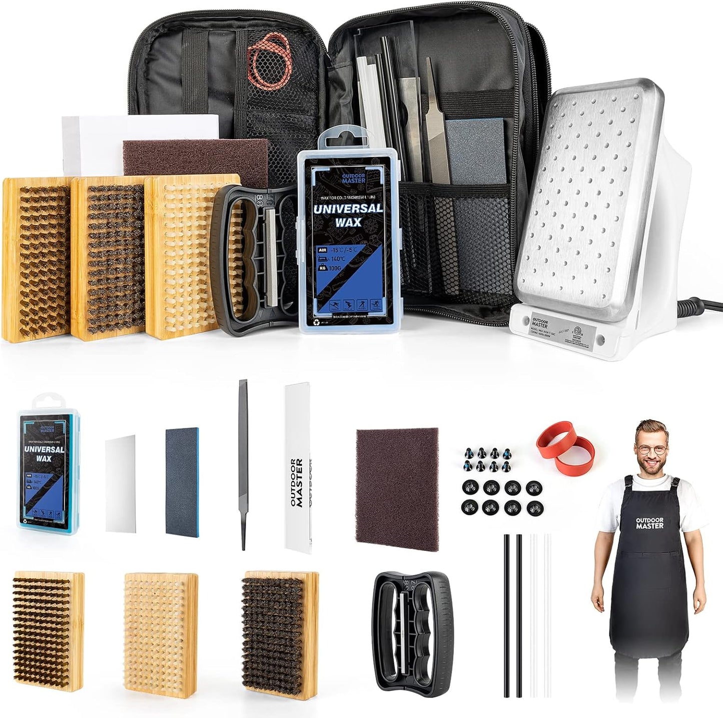 Professional Ski & Snowboard Tuning Kit by OutdoorMaster