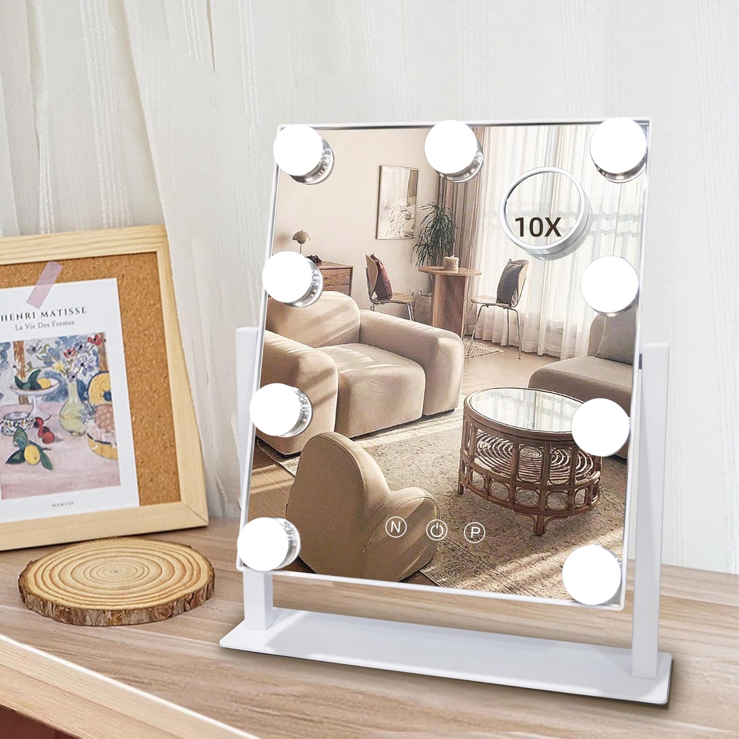 Hollywood Vanity Mirror with Lights for Perfect Makeup