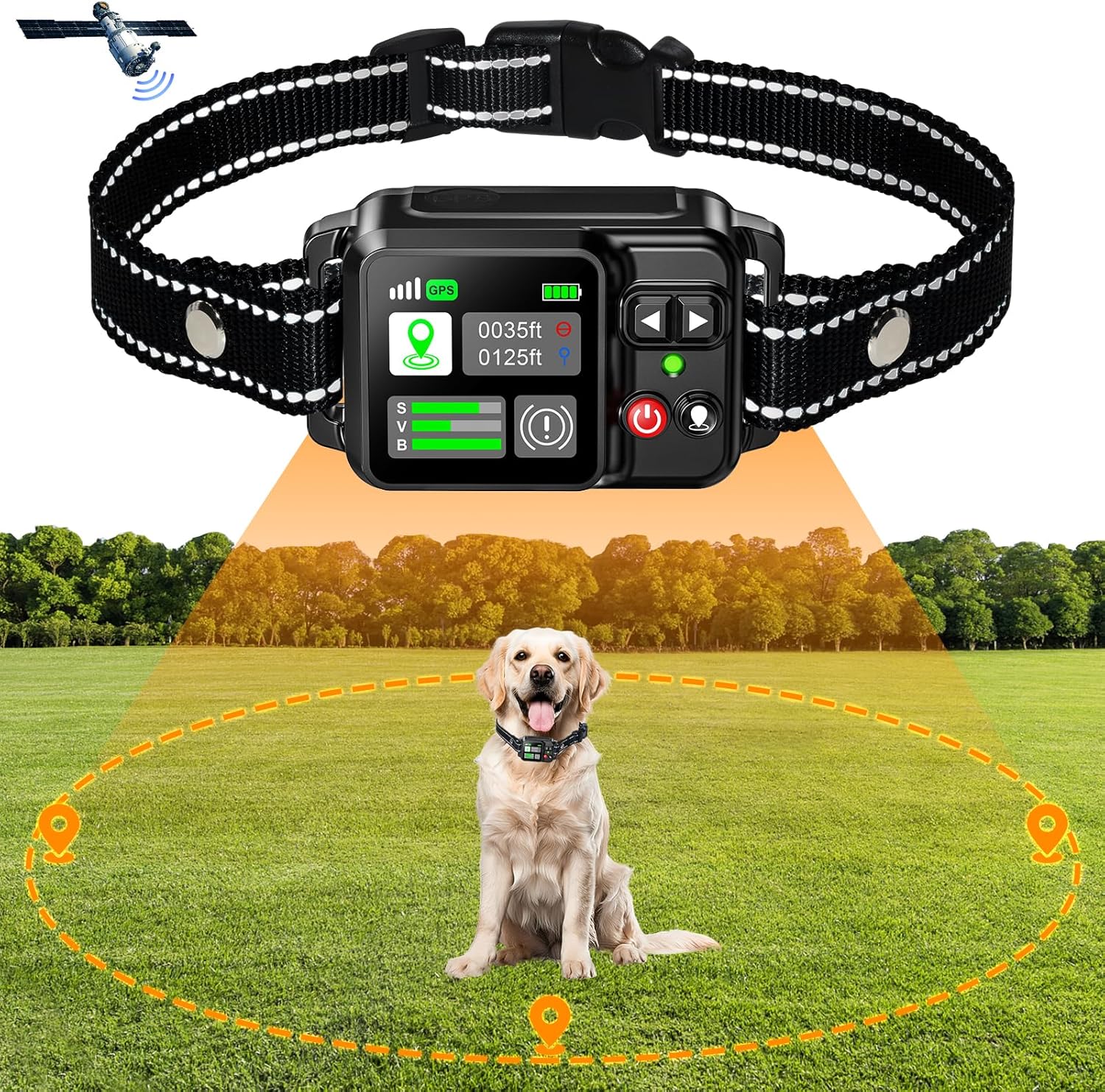 GPS Wireless Dog Fence System for Reliable Boundary Containment