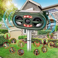 Ultrasonic Animal Repellent Solar Powered - Outdoor Motion Deterrent