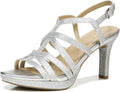 Naturalizer Womens Baylor Dress Sandal - Platform Comfort for Wide
