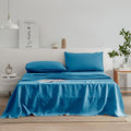 EVERLY Linen Queen Sheets Set - Breathable Stonewashed Linen