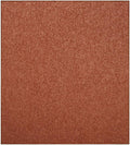 Ambiant Pet Friendly Solid Color Area Rug Rust - 4 ft Square