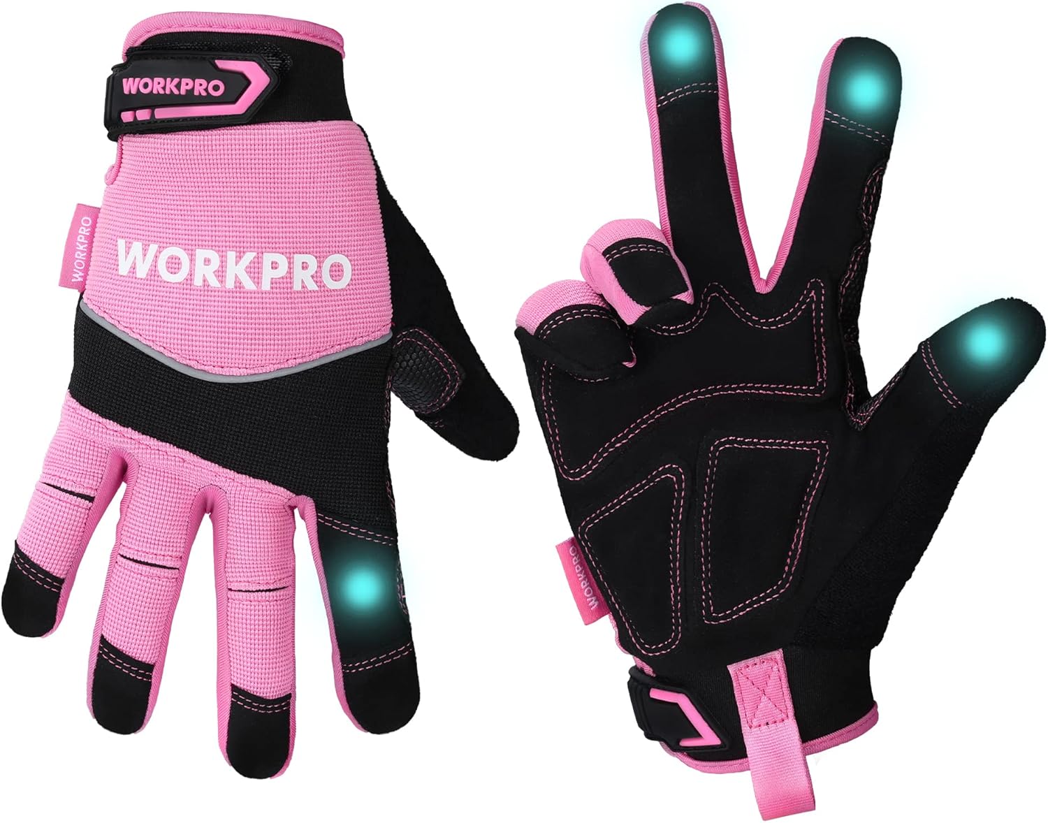 WORKPRO Safety Work Gloves - Touch Screen & Non-Slip