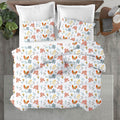 Oversized King Duvet Cover Set 120in x 98in - 100% Egyptian Cotton