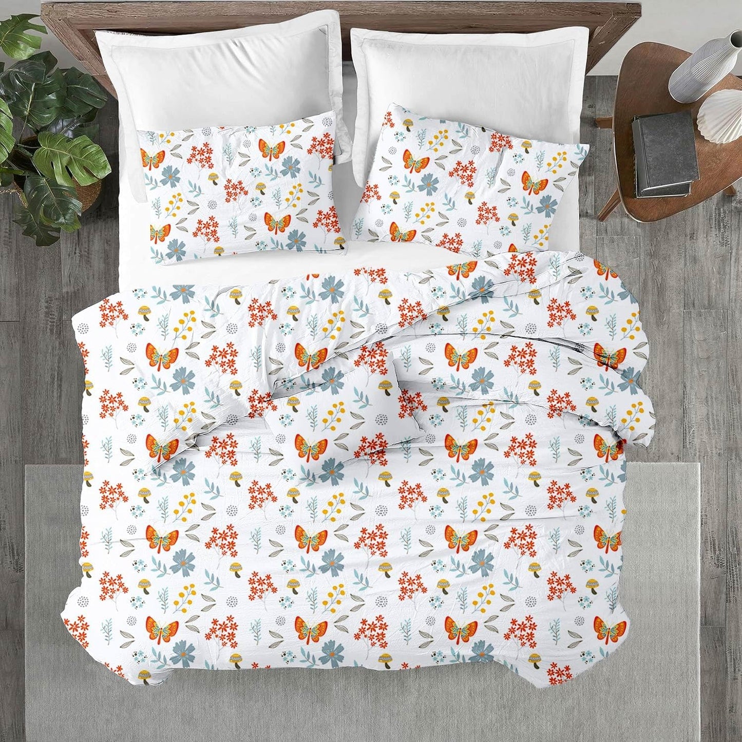 Oversized King Duvet Cover Set - 100% Egyptian Cotton Luxury