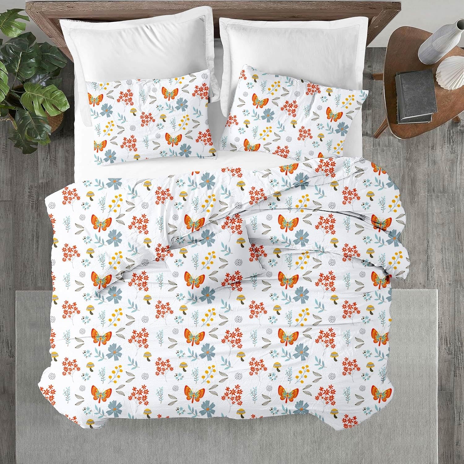 Oversized King Duvet Cover Set - 100% Egyptian Cotton Luxury