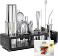Elite Mixology Bartender Kit 20-Piece Boston Shaker Set - Complete