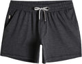 Mens Workout Shorts 5ft Short Shorts - Soft Stretch Athletic Running