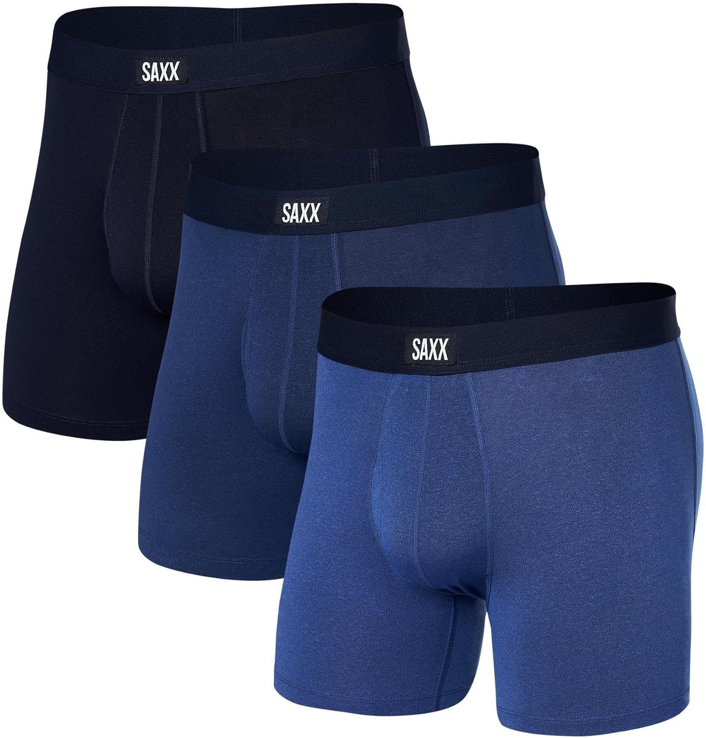 SAXX Men's Daytripper Boxer Briefs 3Pk with Pouch Support