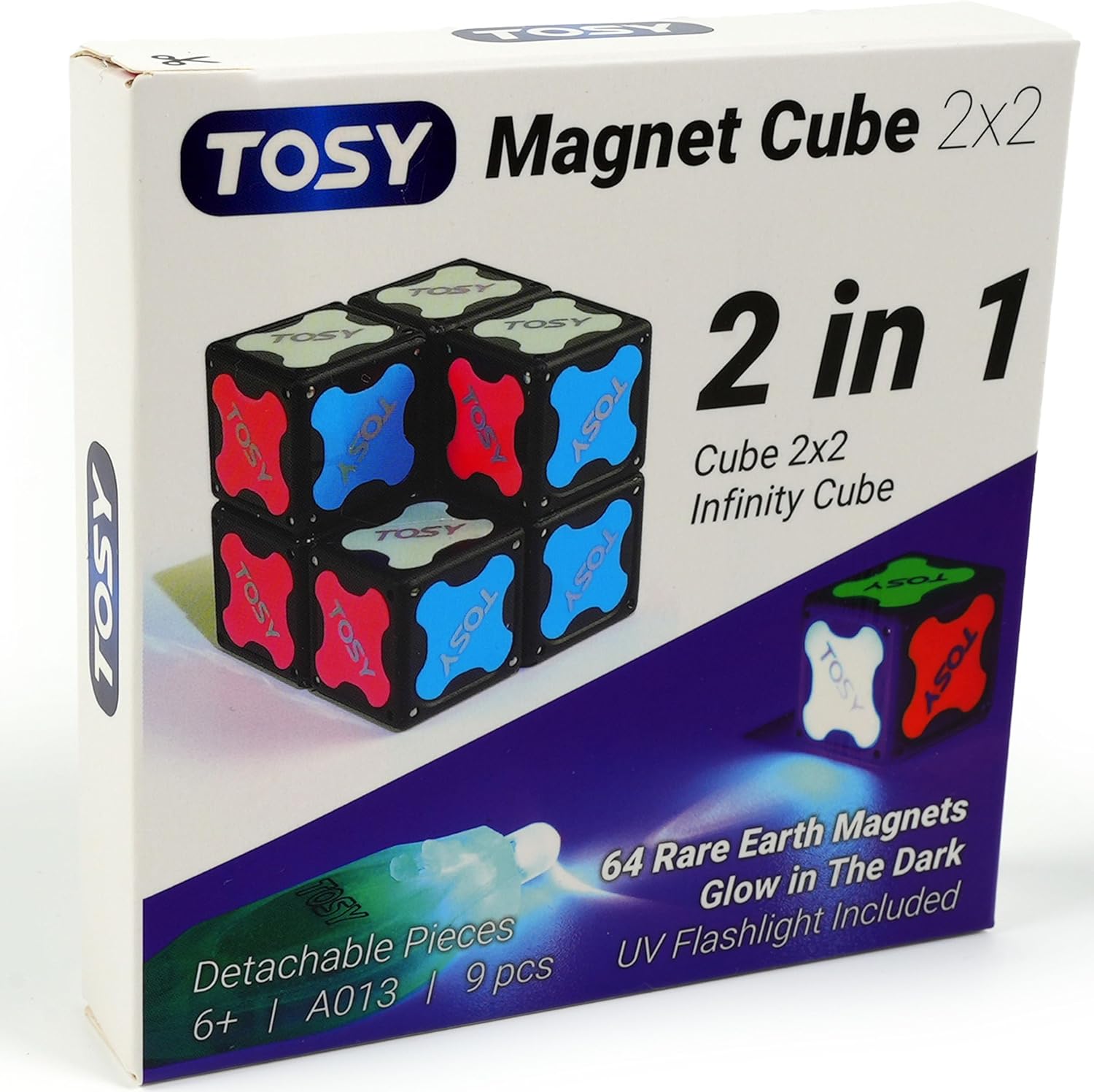 Magnet Cube 2x2: Customizable Infinity Fun