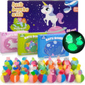 36-Pc Glow Dino Bath Bombs: Kids' Organic Surprise Set
