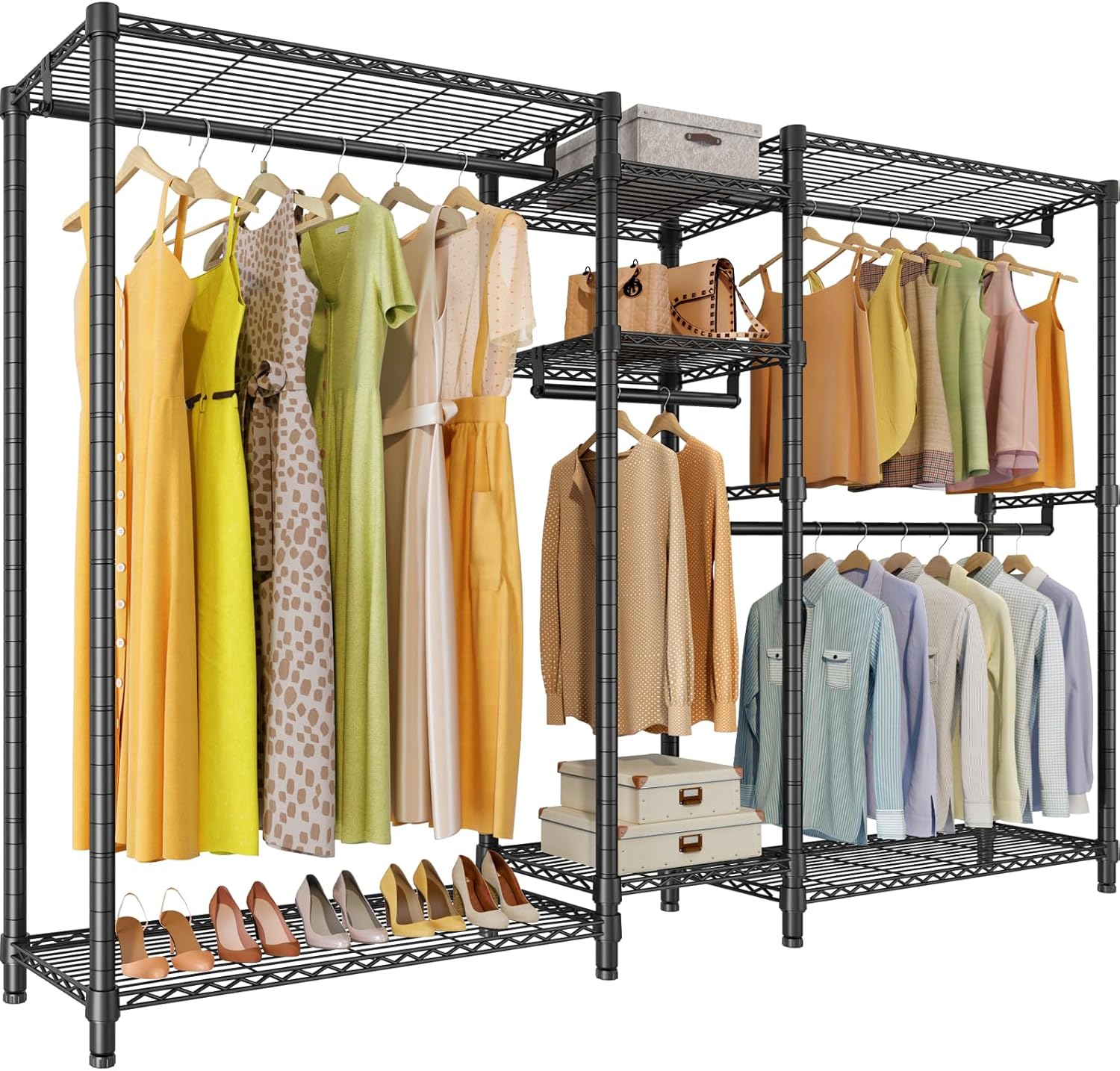 VIPEK Classic V6 Plus Heavy Duty Clothing Rack for Garments