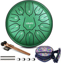 Steel Tongue Drum 11-Note 6 in - Calming Hanpan for Beginners