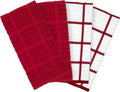 All-Clad Solid Kitchen Towels 4-Pack - Highly Absorbent, Extra Large