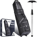 CHAMPKEY Hard Case Top Golf Travel Bag with Oversized Wheels - Airline