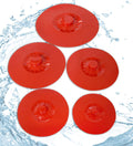 Universal Silicone Suction Lids - Airtight Seal for Food Storage