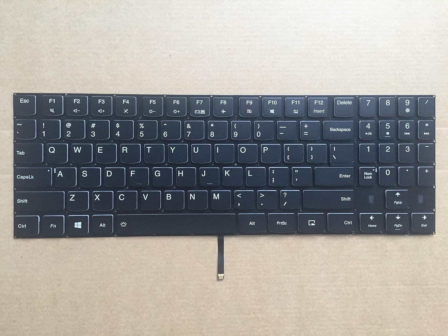 Original New Lenovo Legion Y530 Black Backlit Gaming Keyboard