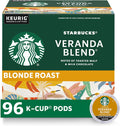 Starbucks K-Cup Coffee Pods Veranda Blend - 96 Pods