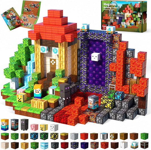 Forest Portal Building Cubes - Creative STEM Toy!