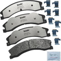 Bendix Fleet Metlok MKD1411FM Semi-Metallic Brake Pads - HeavyDuty