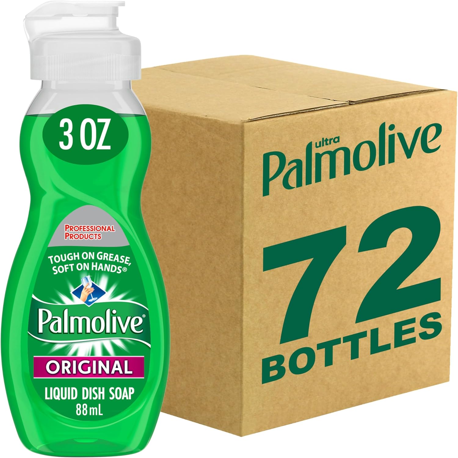 Palmolive Dishwashing Liquid Travel Soap for Tough Grease