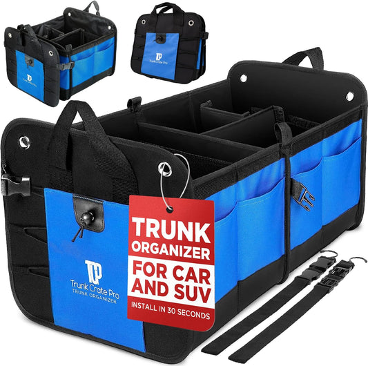 TRUNKCRATEPRO Car Trunk Organizers - Premium Storage Solution