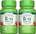 Vitamin B12 5000 mcg Fast Dissolve Tablets - Natural Berry Flavor