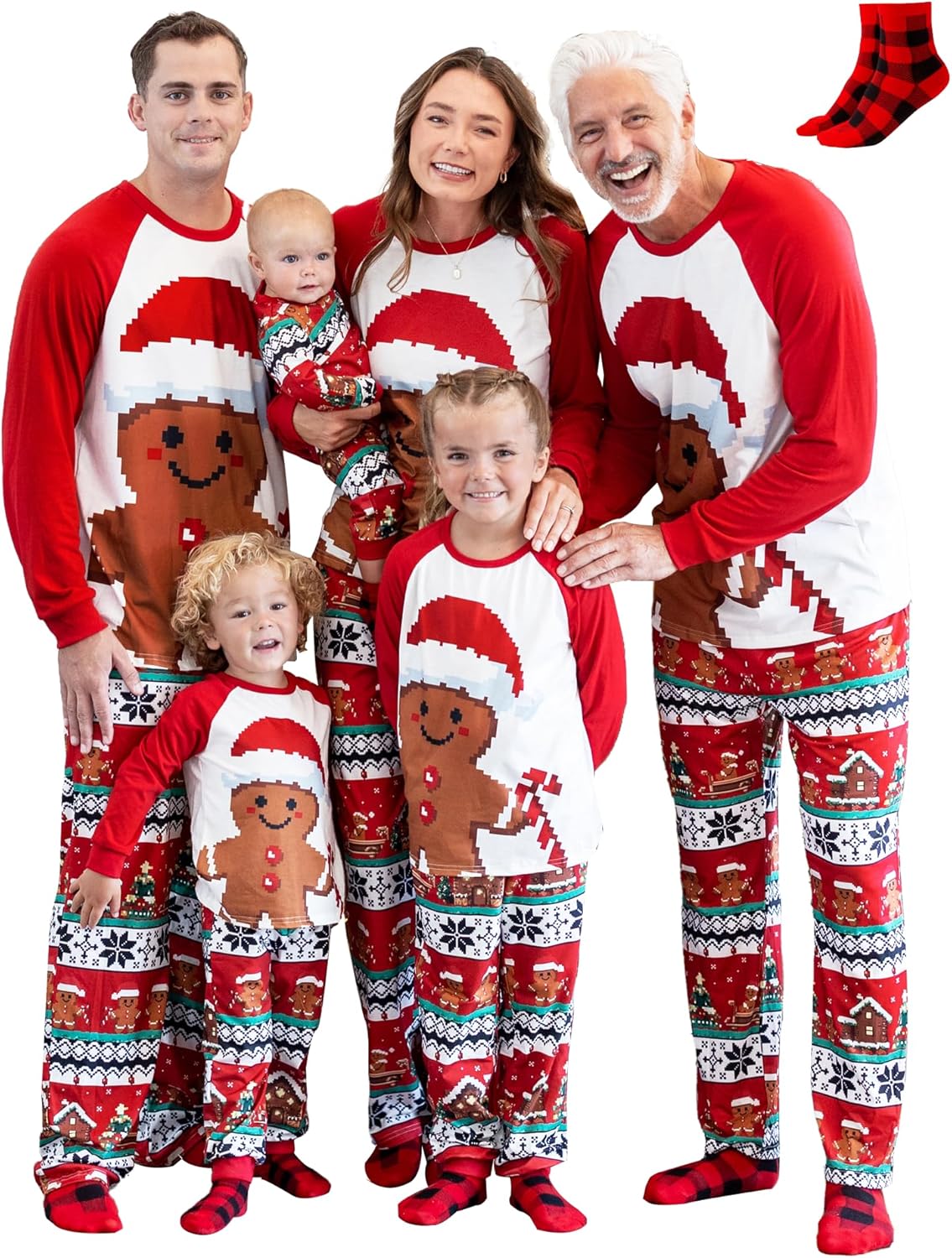 Family Christmas Pjs Matching Sets for Holiday Jammies Fun