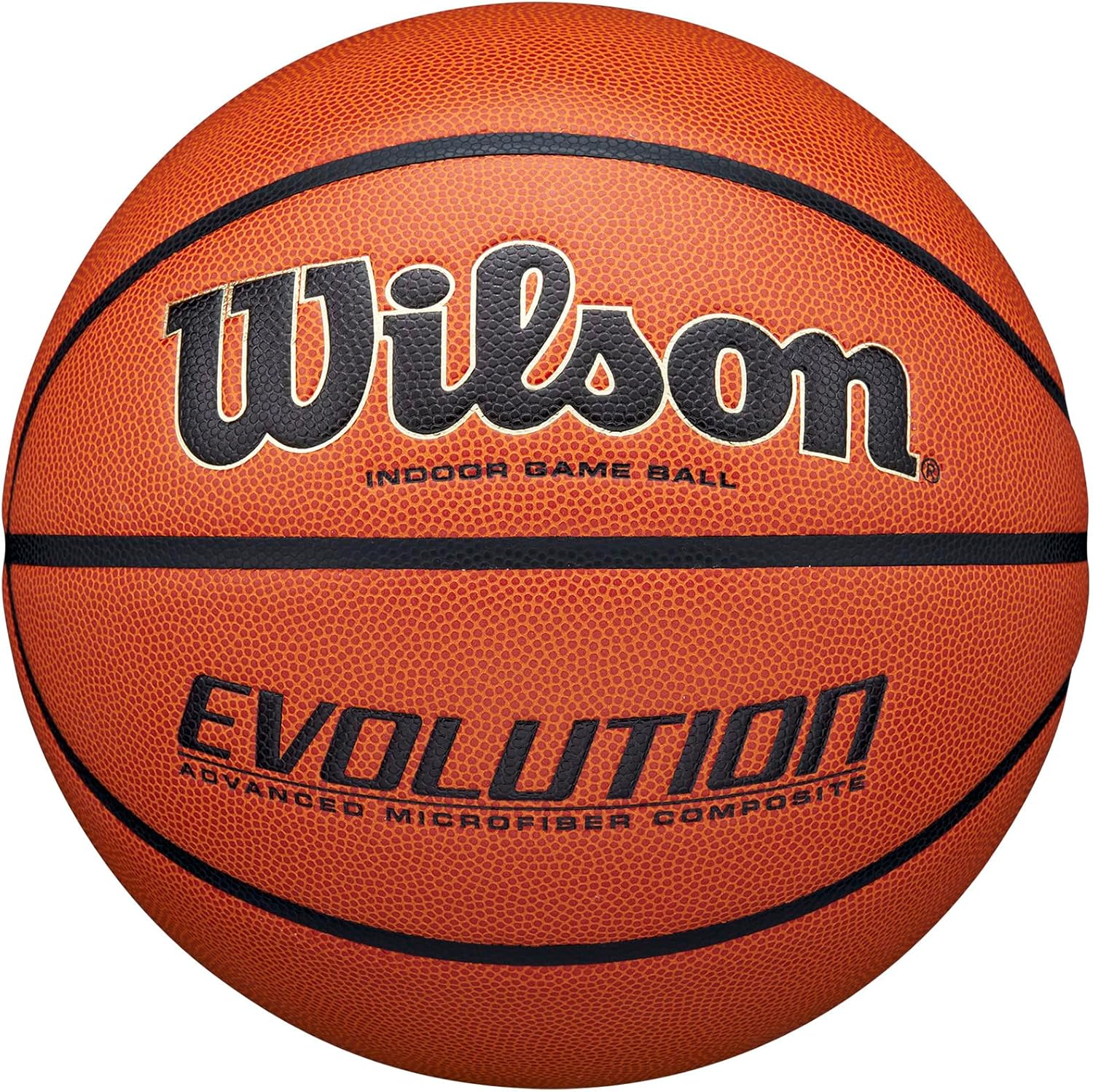 Wilson Evolution Indoor Game Basketballs for All Skill Levels