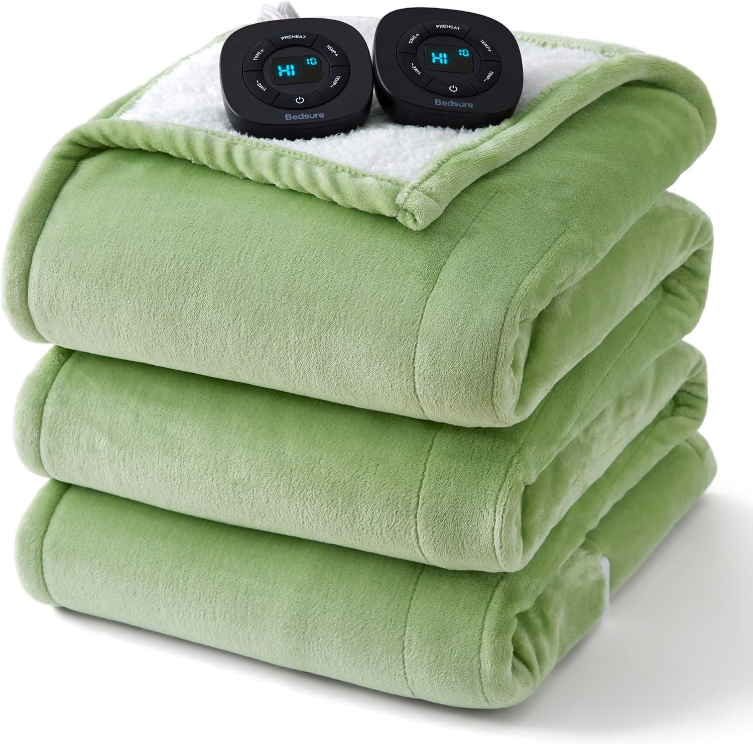 Bedsure Electric Blanket King Size with Dual Control Features