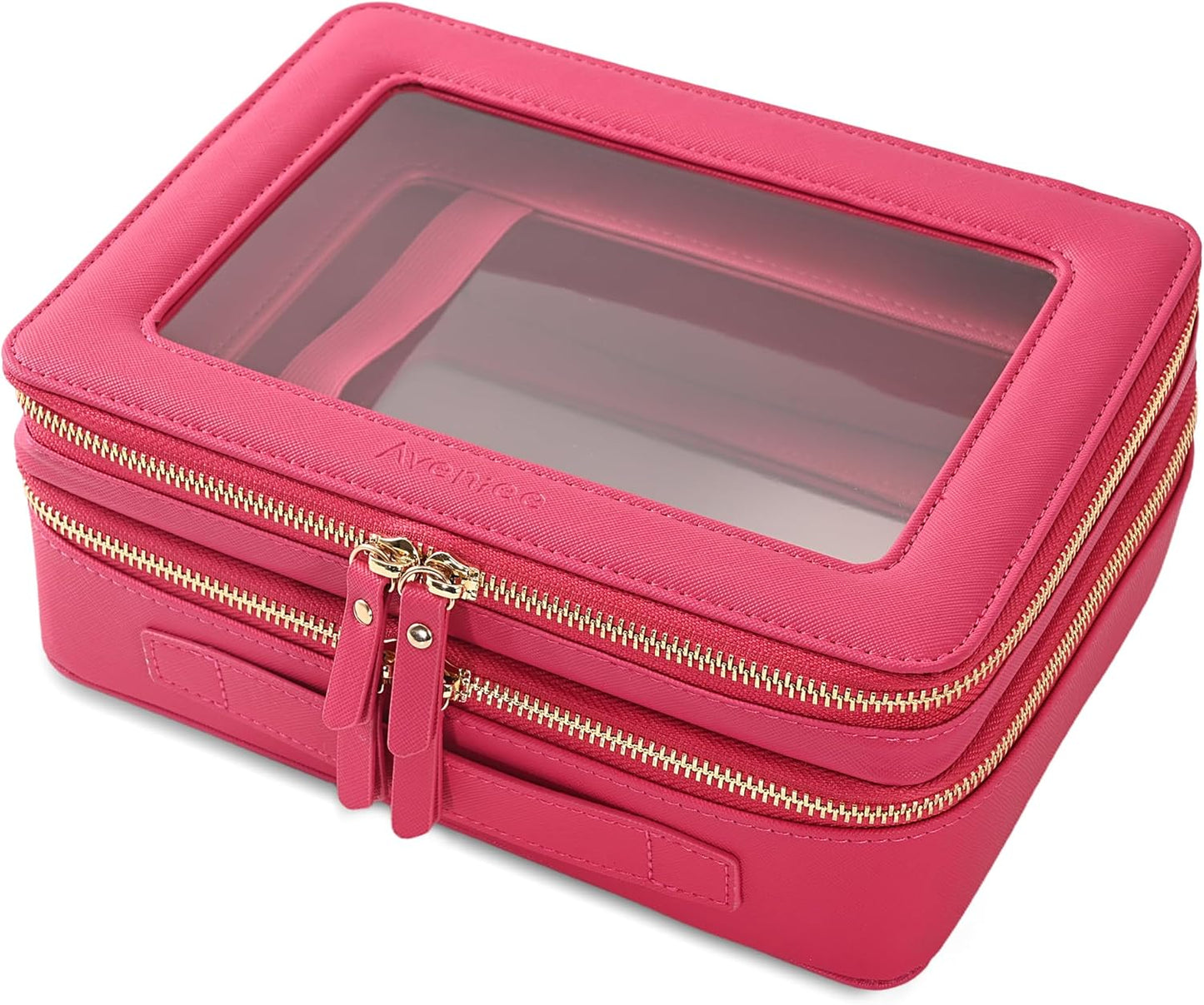 Aveniee XL Clear Makeup Organizer for Travel & Toiletries