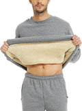 Winter Ready Yeokou Men's Fleece Crewneck Sweatshirt