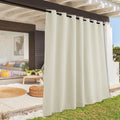 Outdoor Curtains for Patio W 100 x L 84 in - Waterproof Privacy
