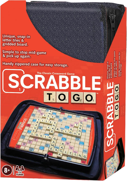 Scrabble To Go Travel Edition - The Ultimate Word Game Experience
