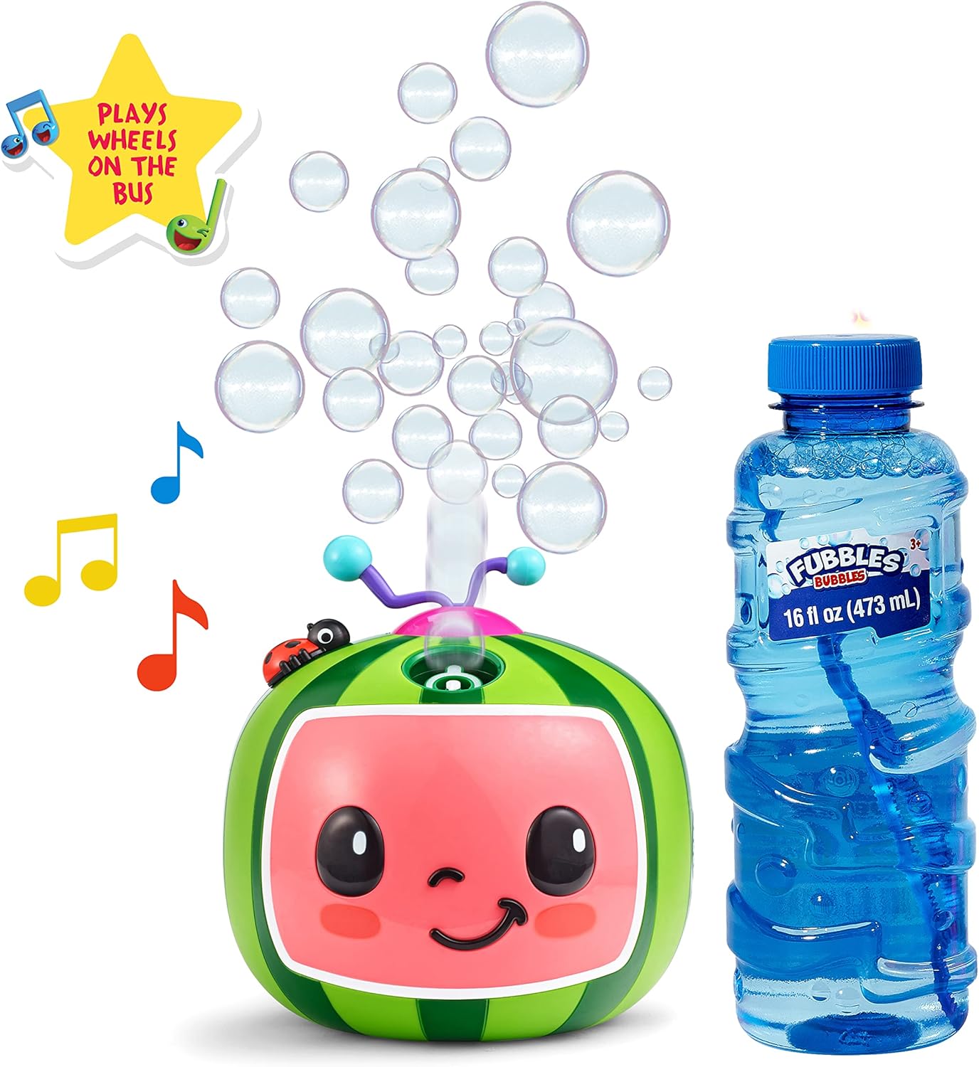 CoComelon Musical Bubble Machine | NO Spill | Extra Bubble Solution