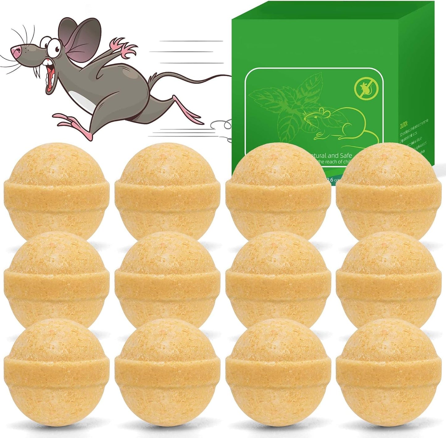 Peppermint Oil Mice Repellent - 12 Pack - Pet Safe