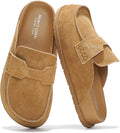 Project Cloud Genuine Suede Womens Clog - Memory Foam Comfort Clothing